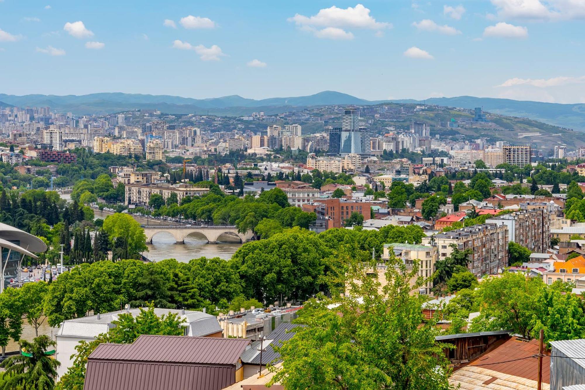 Iris Hotel Tbilisi Exterior foto